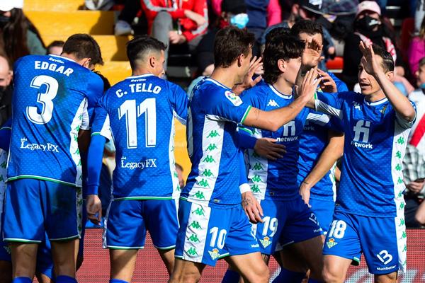 Real Betis celebra anotación