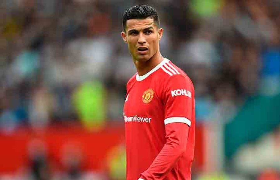 CR7 con el Manchester United