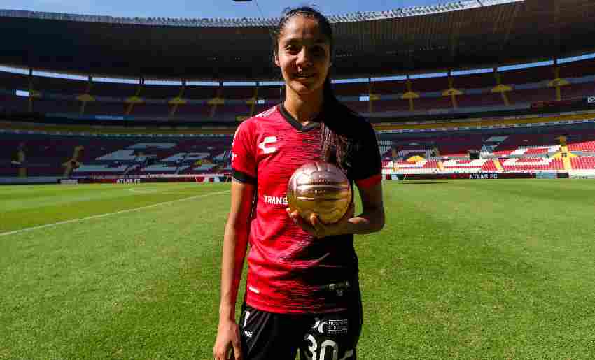 Aligol como la mejor futbolista de la Liga MX Femenil 