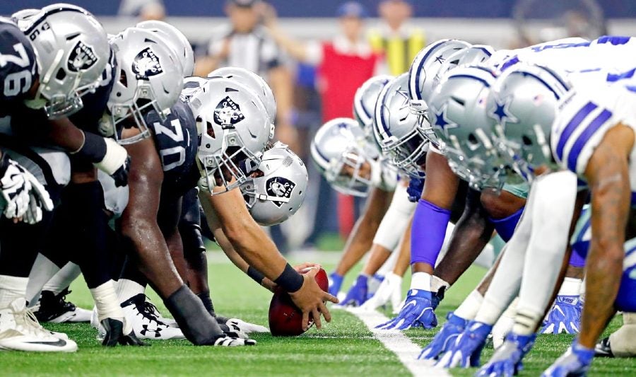 El Raiders vs Cowboys fue el partido más visto de temporada regular