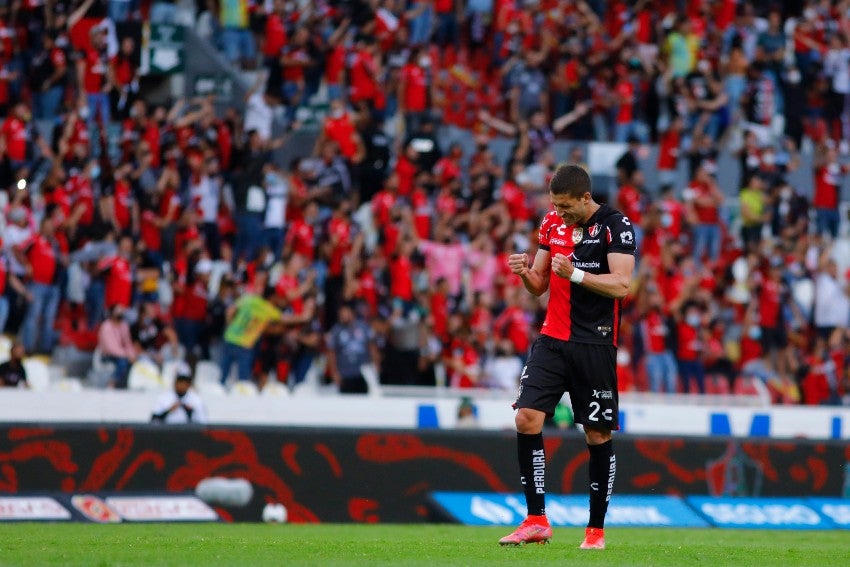 Nervo tras el gol del Atlas