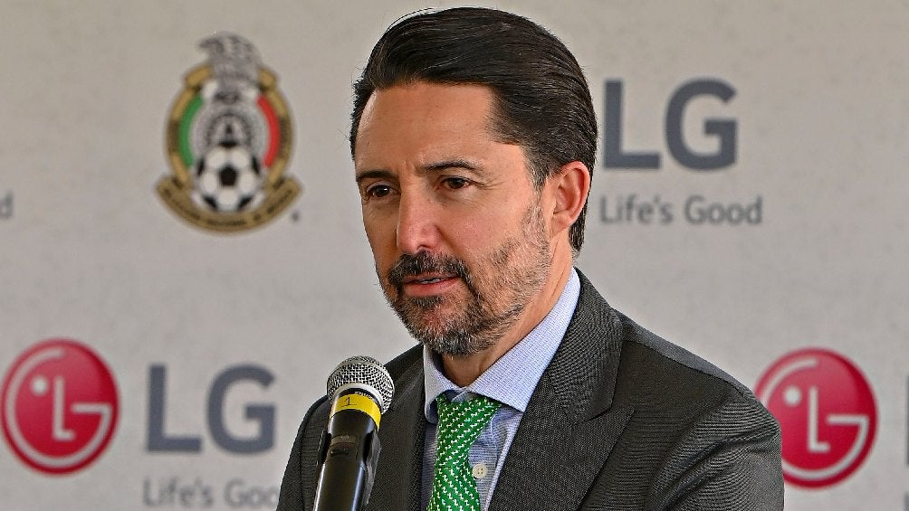 Yon de Luisa, presidente de la Federación Mexicana de Futbol