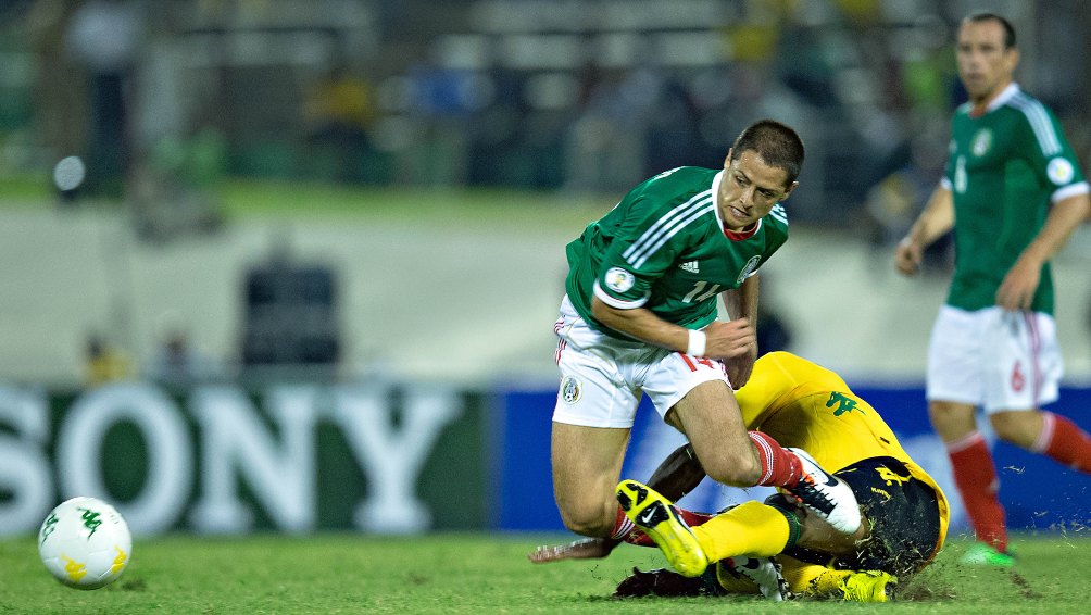 México en su última visita eliminatoria a Jamaica
