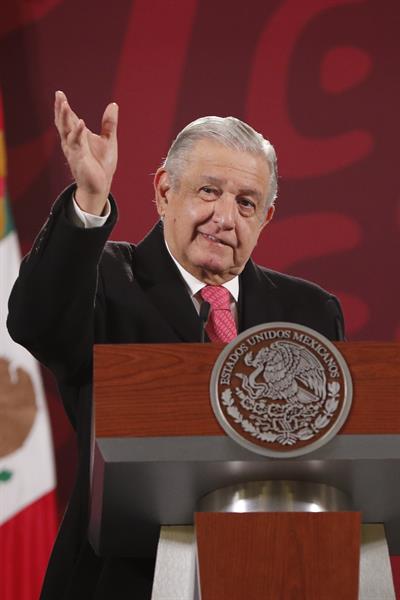 López Obrador en conferencia 