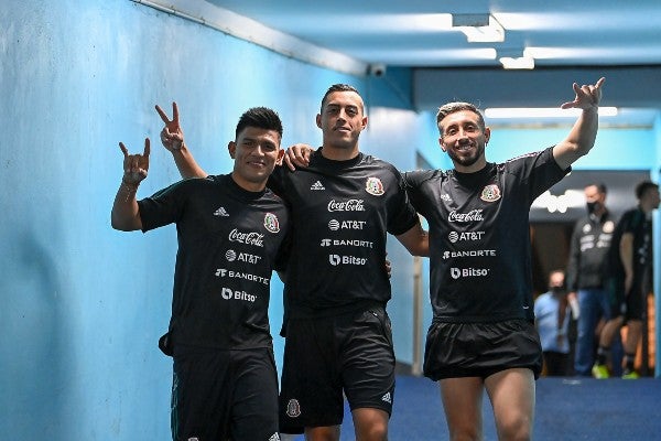 Jesús Gallardo, Rogelio Funes Mori y Héctor Herrera 