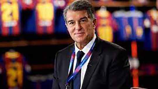 Joan Laporta, presidente actual del Barça