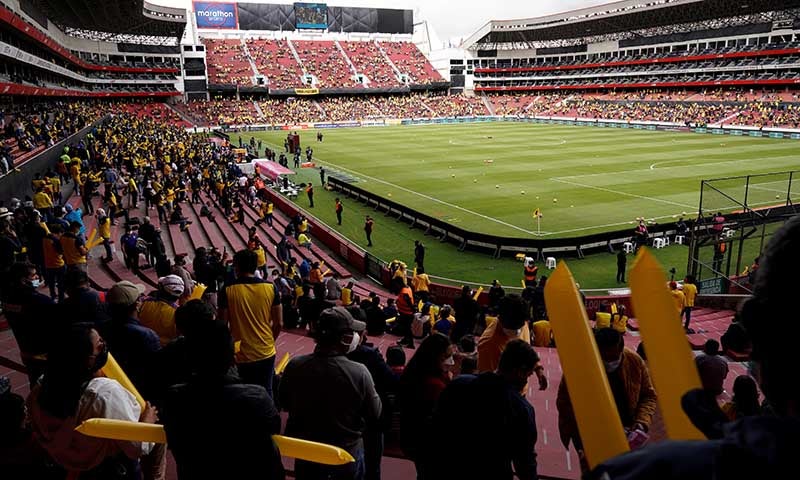 Así lució el Estadio Rodrigo Paz Delgado