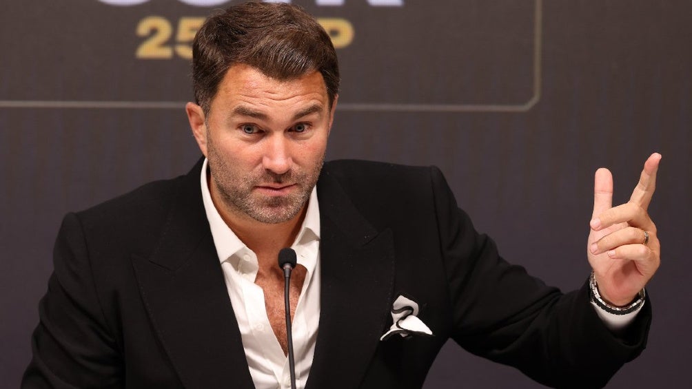 Eddie Hearn, promotor deportivo de Saúl 'Canelo' Álvarez