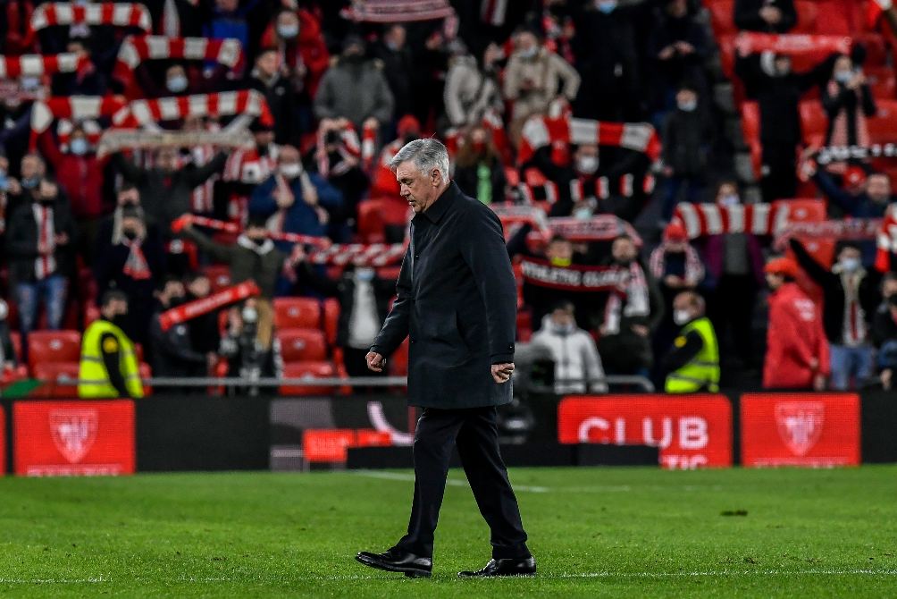 Ancelotti fue criticado ante cambios frente al Athletic