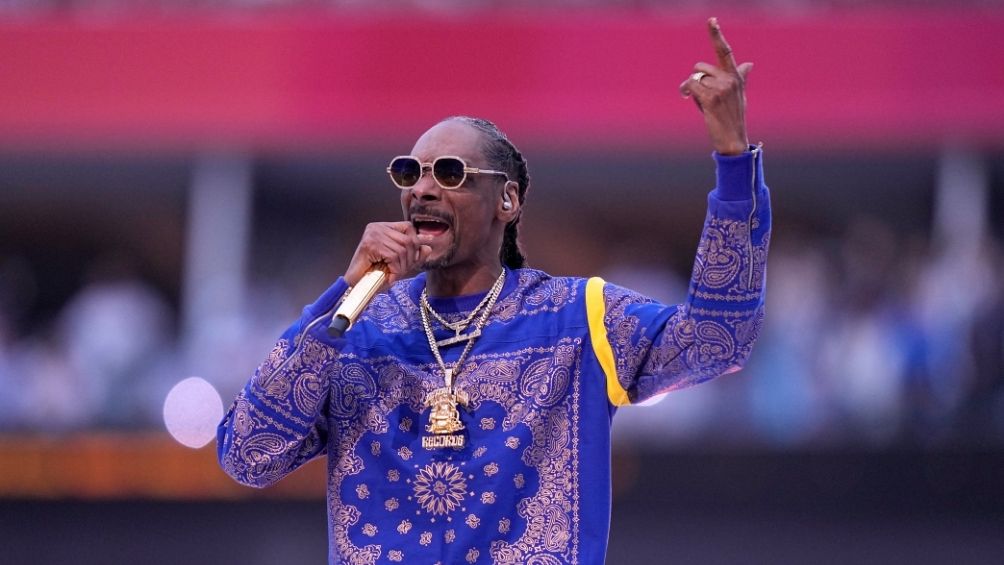 Snoop Dogg en el show de medio tiempo