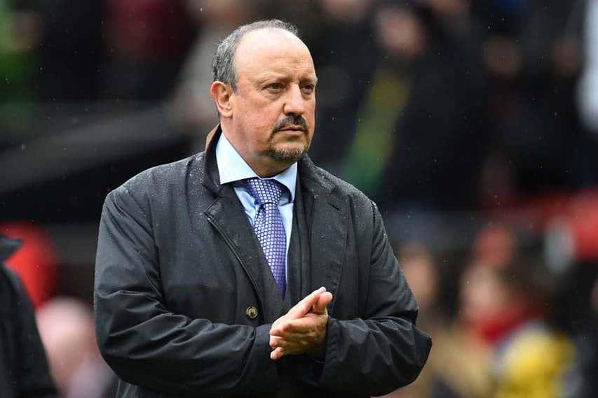 Rafa Benítez, ex técnico del Everton 