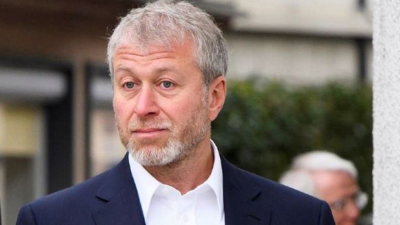 Roman Abramovich previo a un duelo del Chelsea 