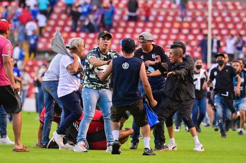 Barbarie en el Estadio Corregidora