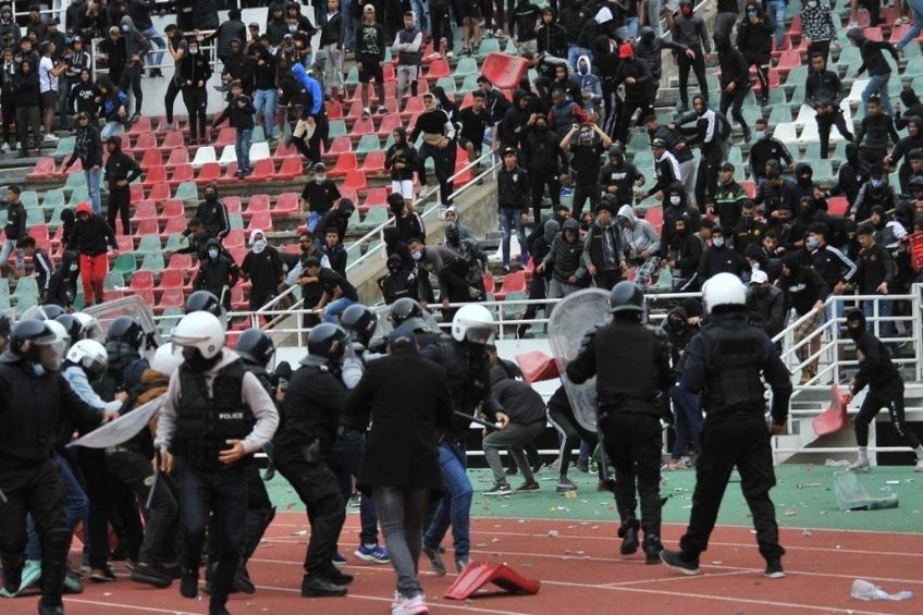 Violencia en el futbol de Marruecos 