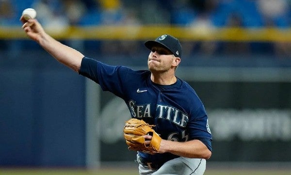 Casey Sadler con los Marineros de Seattle