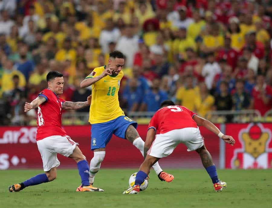 Neymar en victoria vs Chile