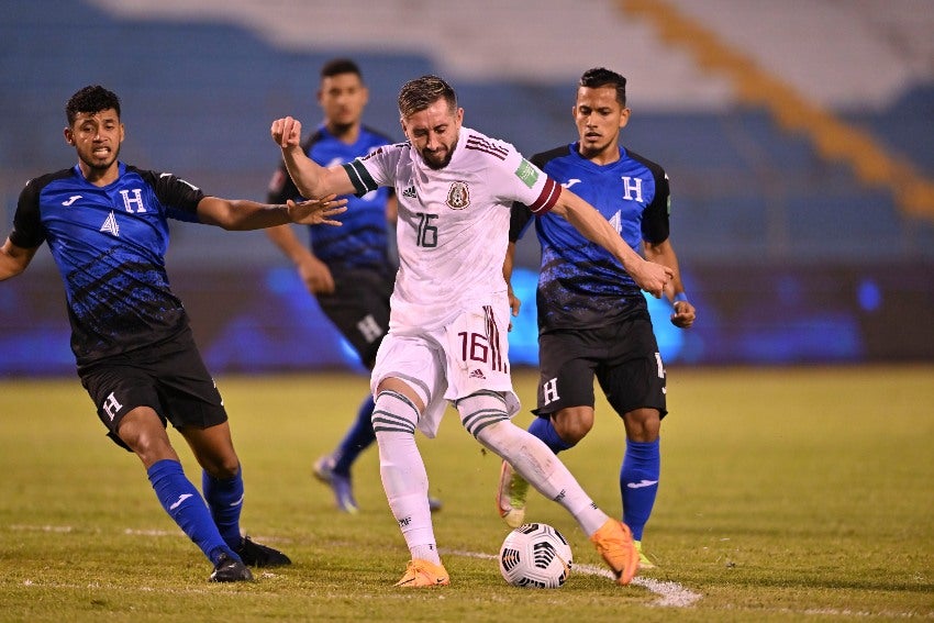 HH en el partido vs Honduras