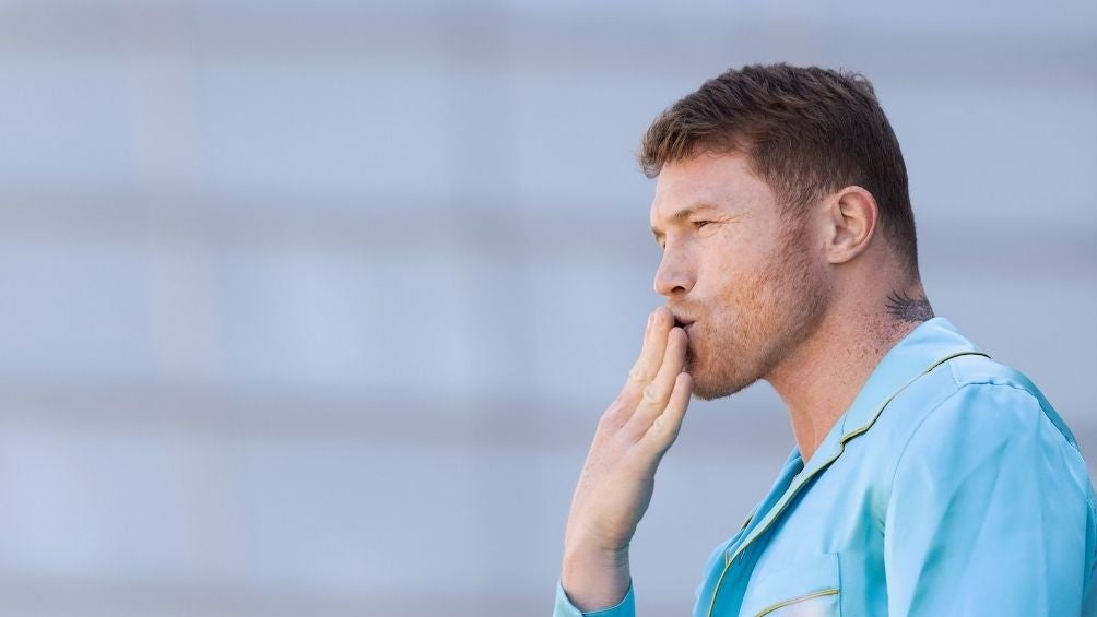 Canelo Álvarez previo a una pelea