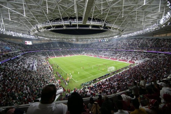 Estadio durante Mundial