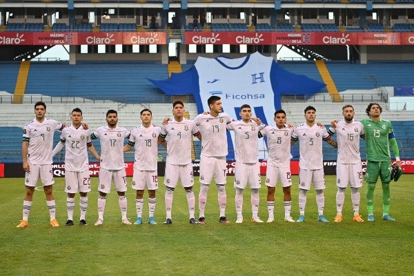 Selección Mexicana previo a partido