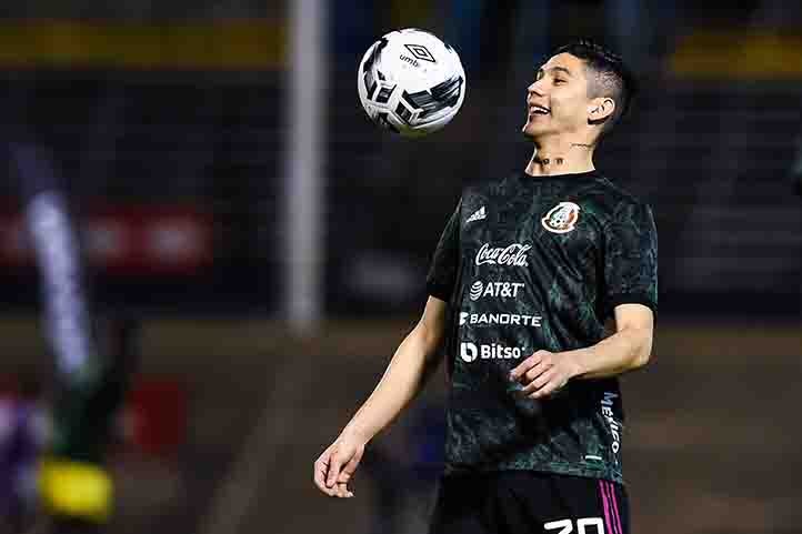 Gerardo Arteaga, previo a un partido de la selección 