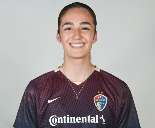 Diana Ordoñez con el North Carolina Courage