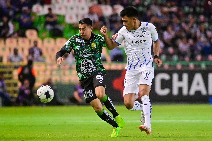 Gallardo en el partido vs León