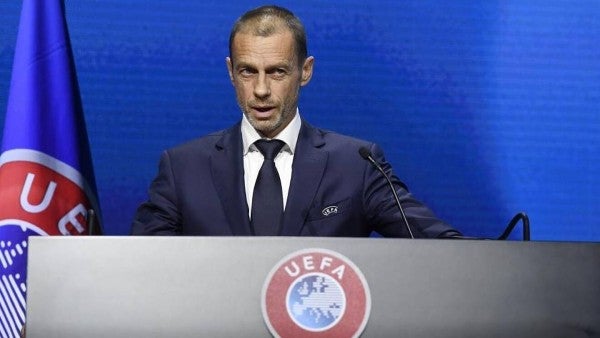 Aleksander Ceferin, presidente de la UEFA