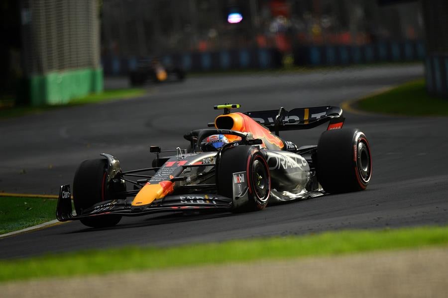 Checo Pérez en el GP de Australia