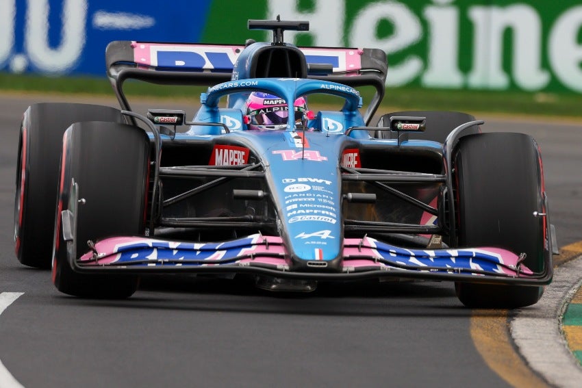 Fernando Alonso en el GP de Australia 