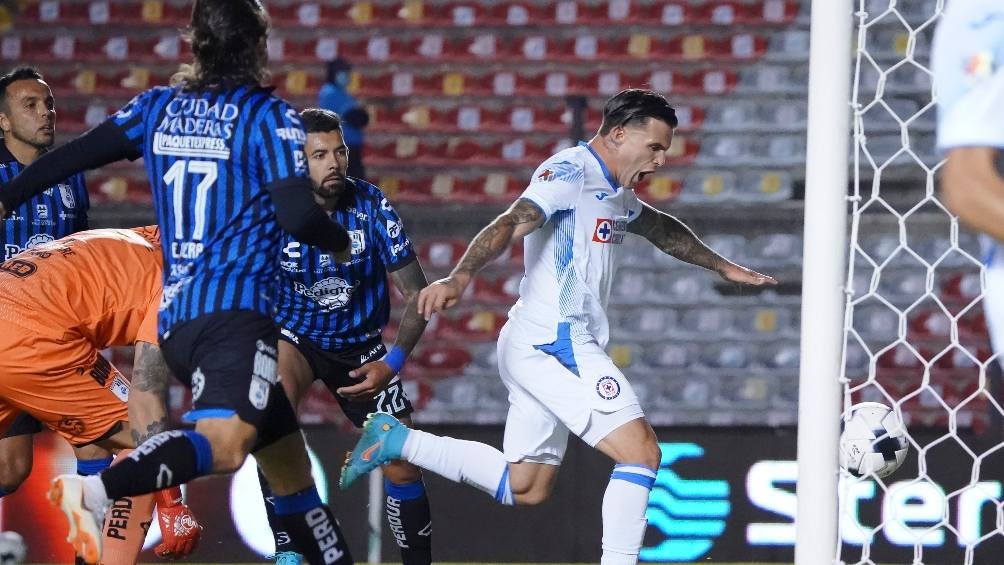 Tabó logró el gol, pero el árbitro lo anuló por fuera de lugar