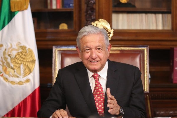 Andrés Manuel López Obrador, presidente de México