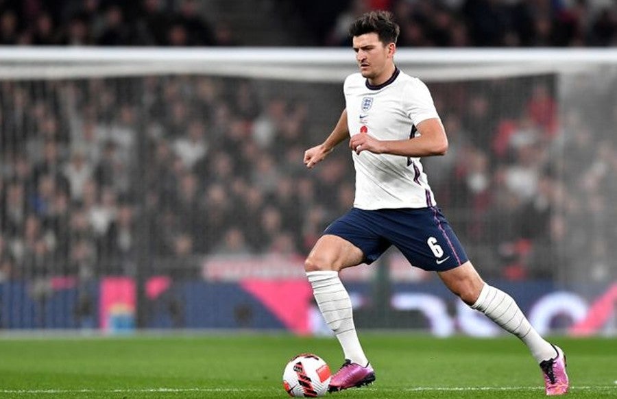 Maguire con la selección de Inglaterra