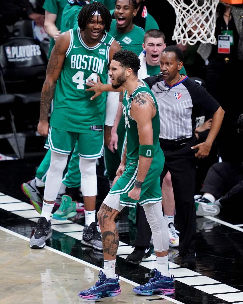 Tatum en el partido vs Nets 