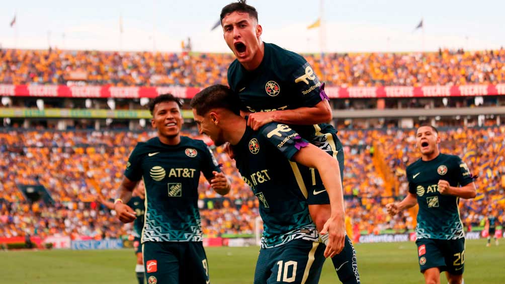 Los azulcremas festejan ante Tigres