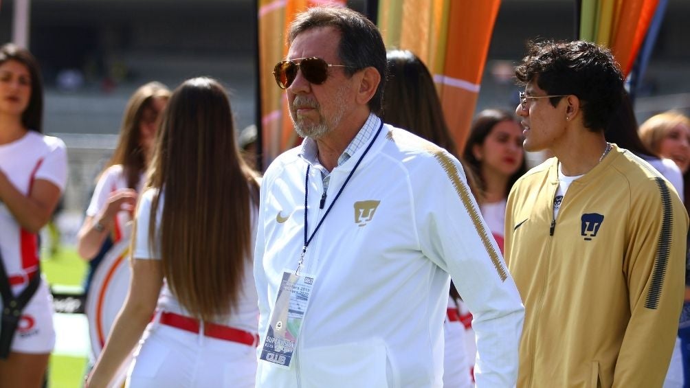 Leopoldo Silva, presidente de Pumas 