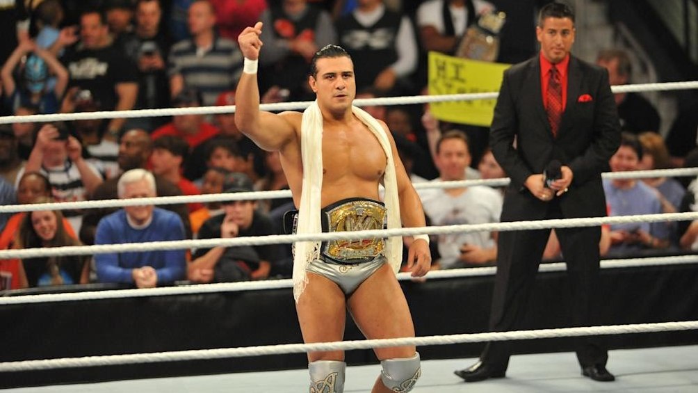 Alberto del Río tras ganar pelea en WWE