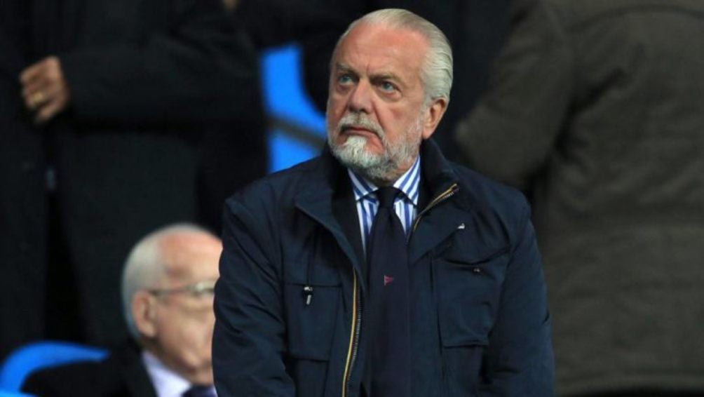 Aurelio De Laurentiis, presidente del Napoli