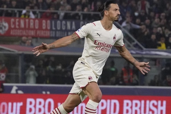 Zlatan Ibrahimovic con el AC Milán