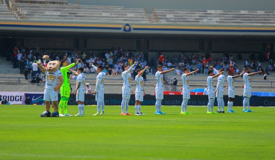 Los 11 titulares de Pumas ante Tuzos