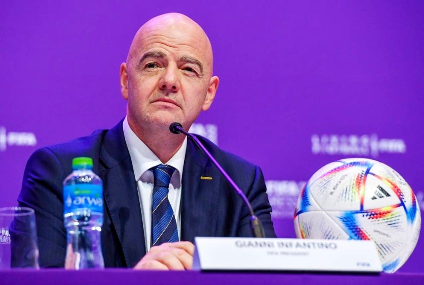 Gianni Infantino, presidente de la FIFA