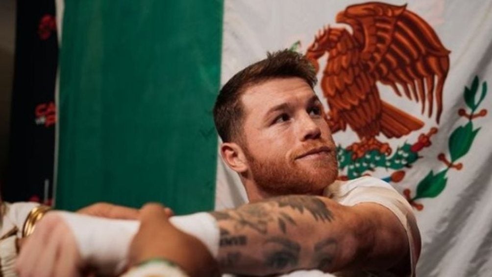 Canelo Álvarez previo a una pelea