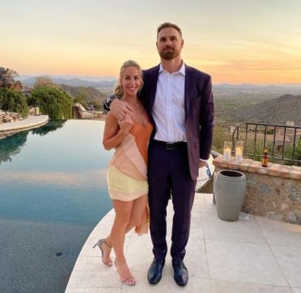 Chris Long y su esposa