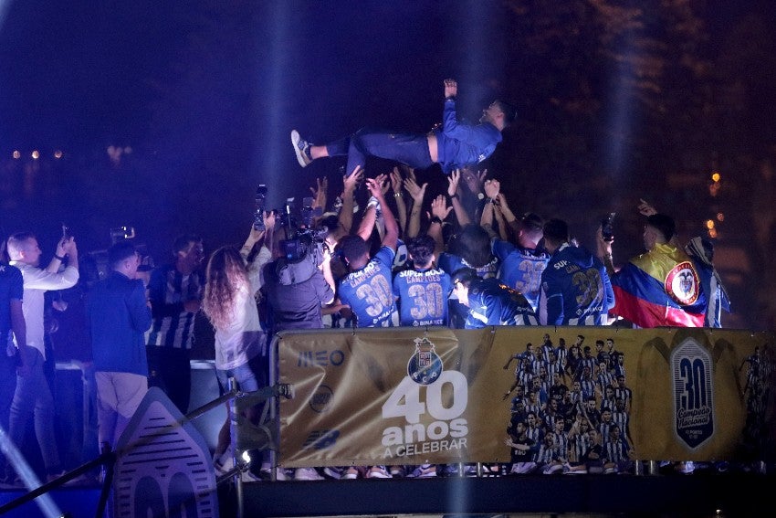 Celebraciones del Porto tras ser Campeón de la Primeira Liga