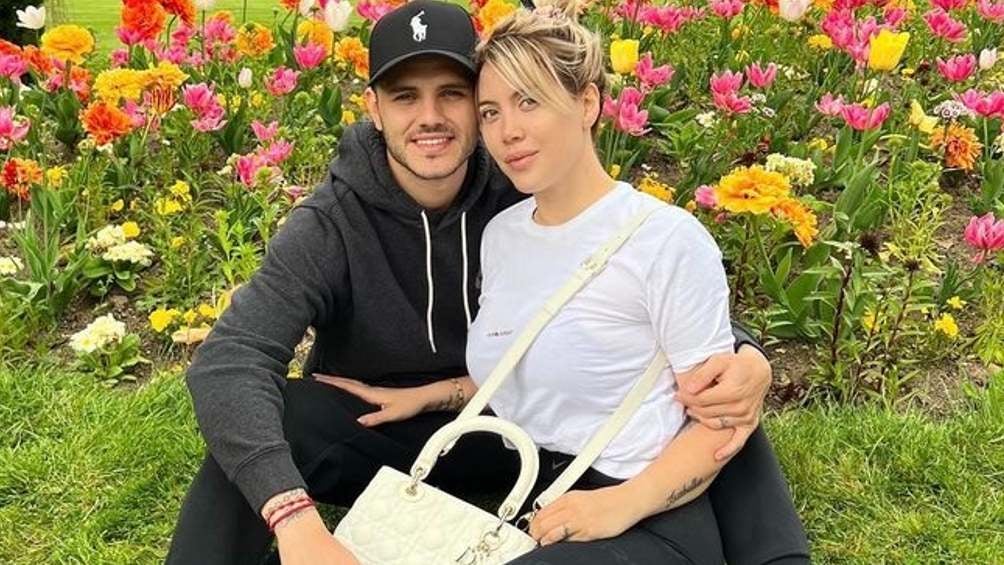 Wanda Nara y Mauro Icardi paseando en Francia