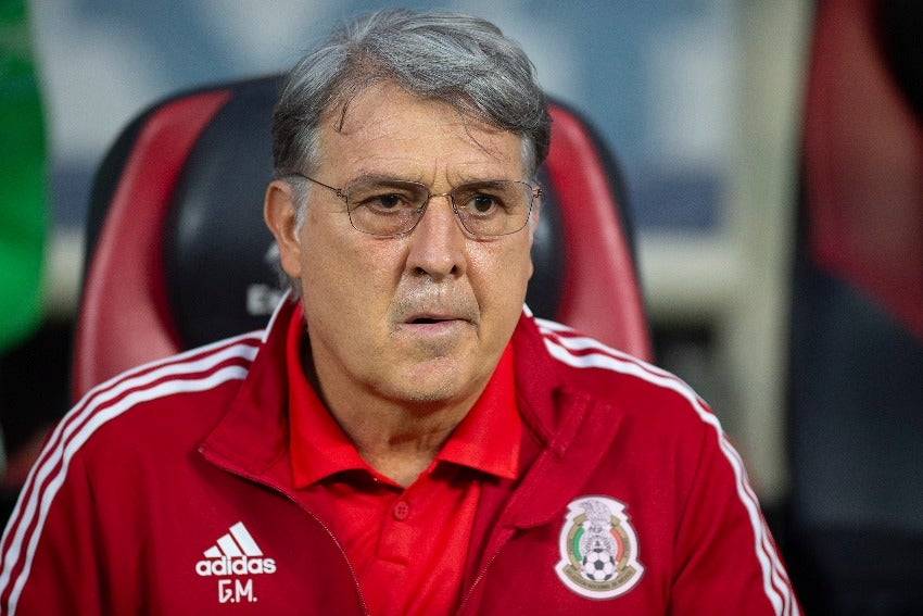 Tata Martino previo a un juego de la Selección Mexicana