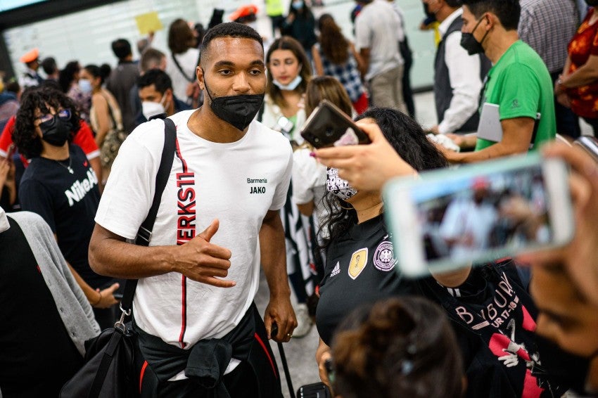 Llegada del Bayer Leverkusen a CDMX