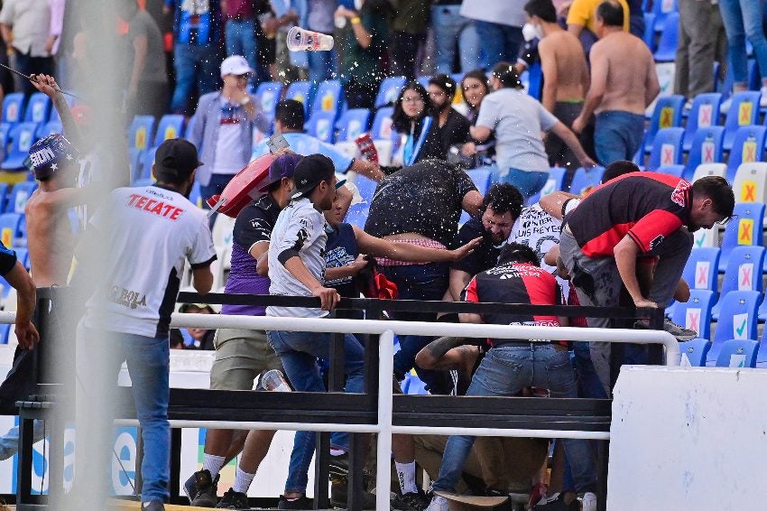 Violencia en el Estadio Corregidora