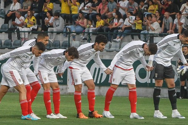 Jugadores del Benfica