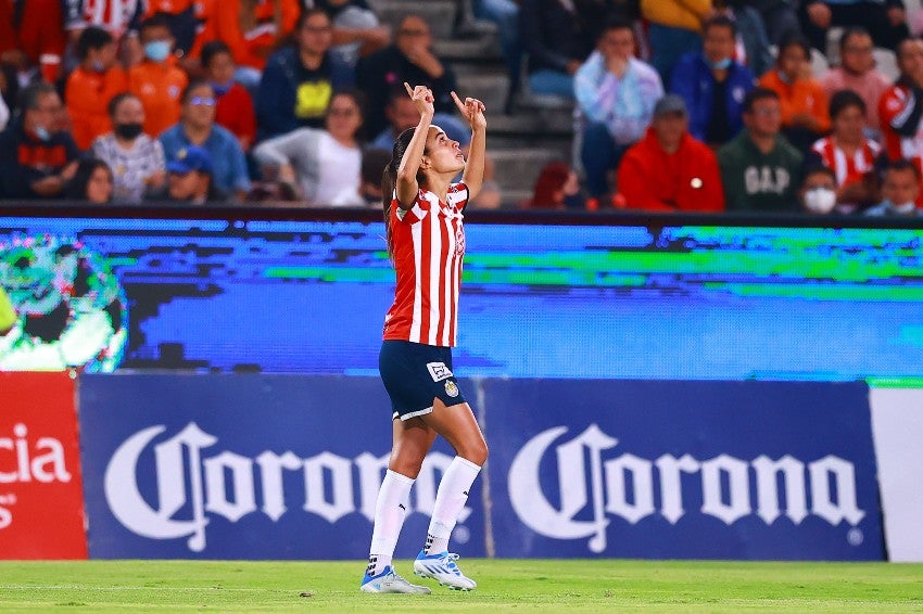 Jaramillo celebrando su gol olímpico 